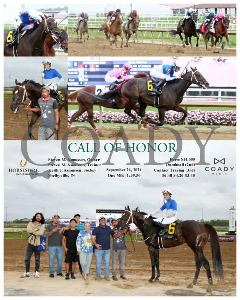 Call Of Honor - 09-26-24 R08 Ind Indiana Grand