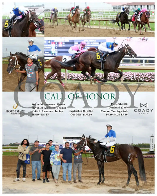Call Of Honor - 09-26-24 R08 Ind Indiana Grand