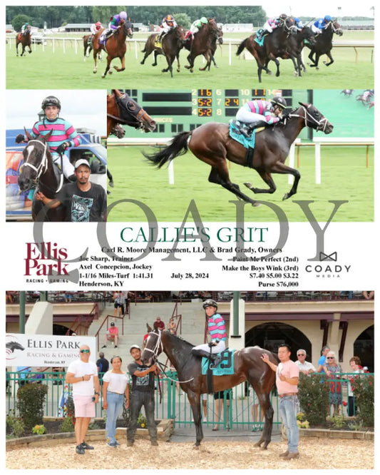 Callie’s Grit - 07-28-24 R08 Elp Ellis Park