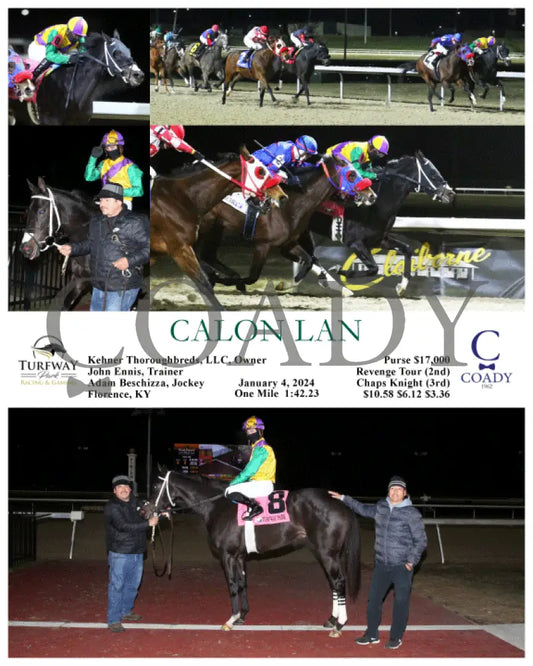 Calon Lan - 01-04-24 R06 Tp Turfway Park