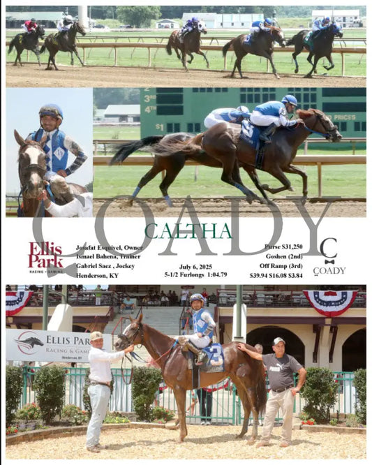 CALTHA - 070625 - Race 01 - ELP Ellis Park