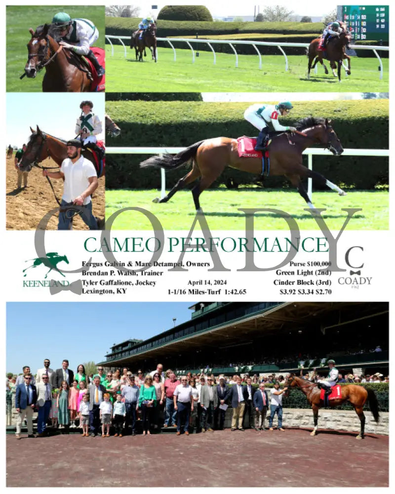 Cameo Performance - 04 - 14 - 24 R03 Kee Keeneland
