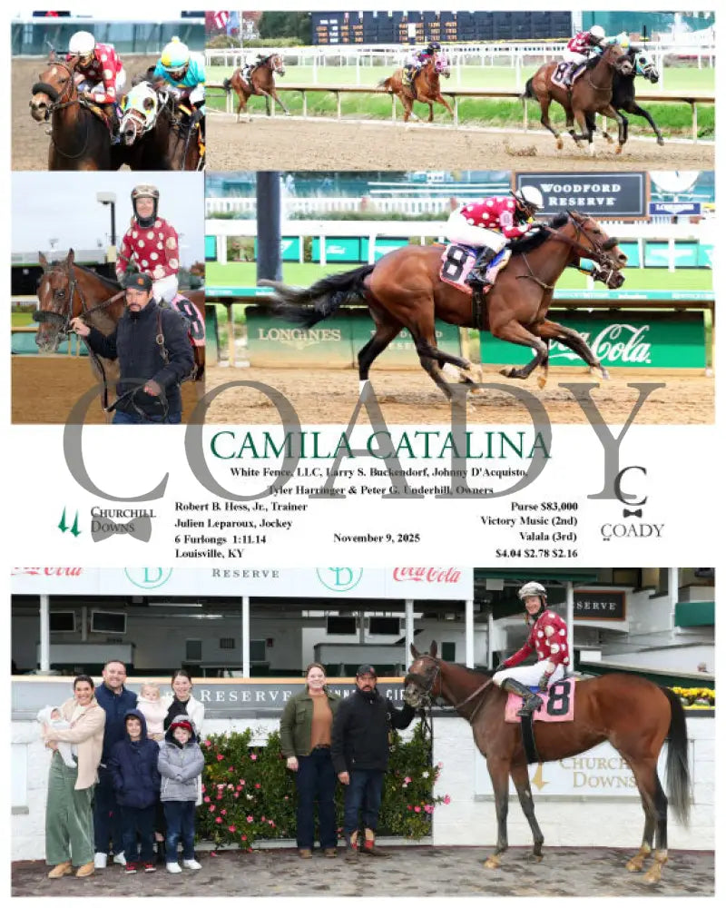CAMILA CATALINA - 11-09-25 - R08 - CD Churchill Downs