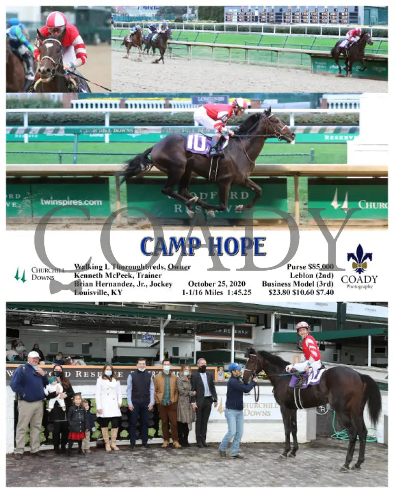 Camp Hope - 10-25-20 R09 Cd Churchill Downs