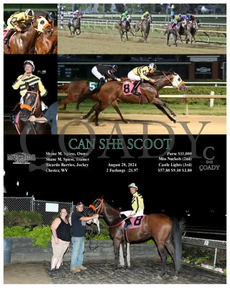Can She Scoot - 08-28-24 R04 Mnr Mountaineer Park