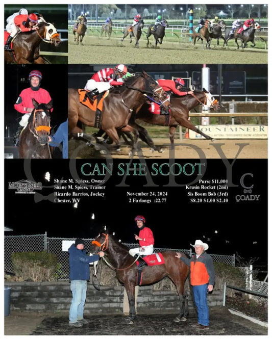 Can She Scoot - 11-24-24 R05 Mnr Mountaineer Park