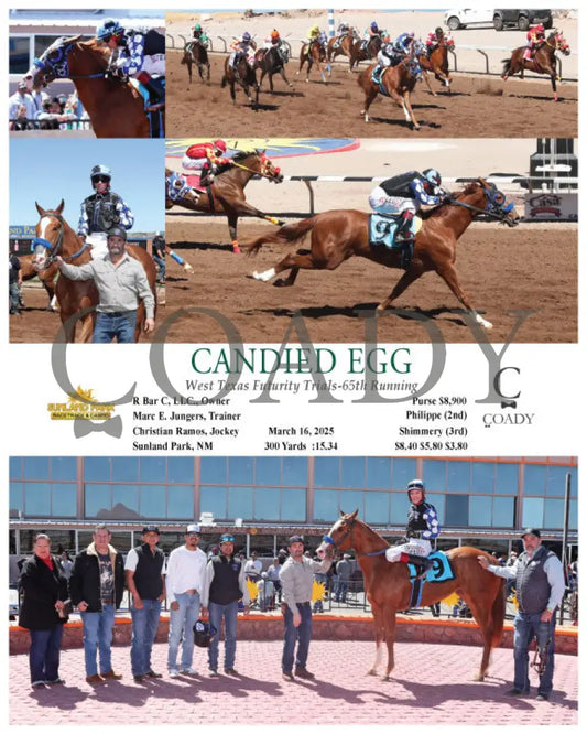 CANDIED EGG - West Texas Futurity Trials-65th Running - 03-16-25 - R02 - SUN Sunland Park