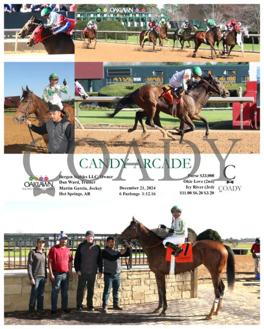 Candy Arcade - 12-21-24 R02 Op Oaklawn Park