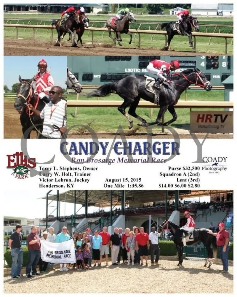 Candy Charger - 081515 Race 05 Elp Ellis Park