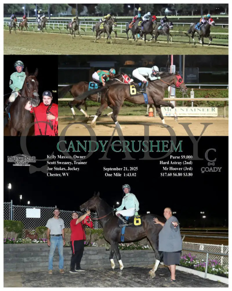 CANDY CRUSHEM - 09-21-25 - R08 - MNR Mountaineer Park