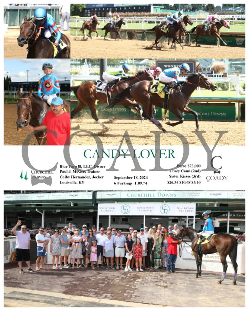 Candy Lover - 09-18-24 R07 Cd Churchill Downs