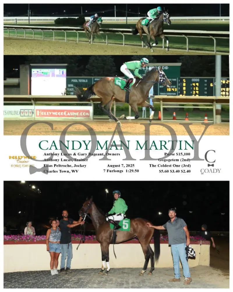 CANDY MAN MARTIN - 08-07-25 - R08 - CT Hollywood Casino at Charles Town Races