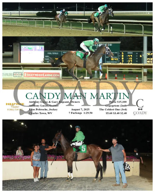 CANDY MAN MARTIN - 08-07-25 - R08 - CT Hollywood Casino at Charles Town Races