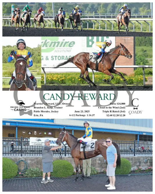 CANDY REWARD - 06-23-25 - R06 - PID Presque Isle Downs