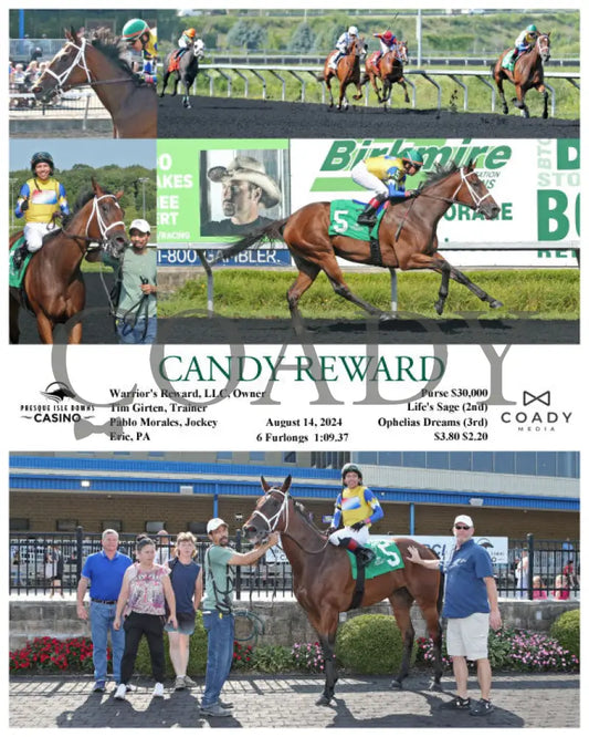 Candy Reward - 08-14-24 R04 Pid Presque Isle Downs