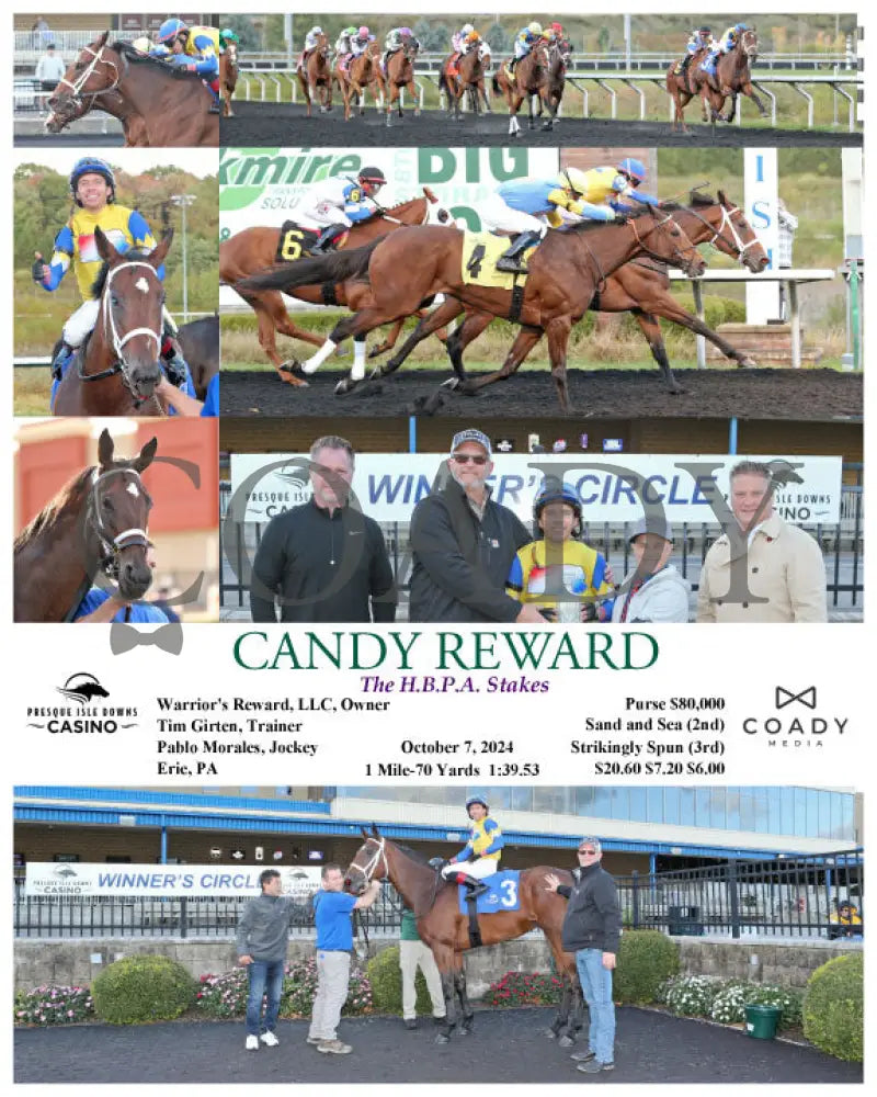 Candy Reward - The H.b.p.a. Stakes 10-07-24 R07 Pid Presque Isle Downs