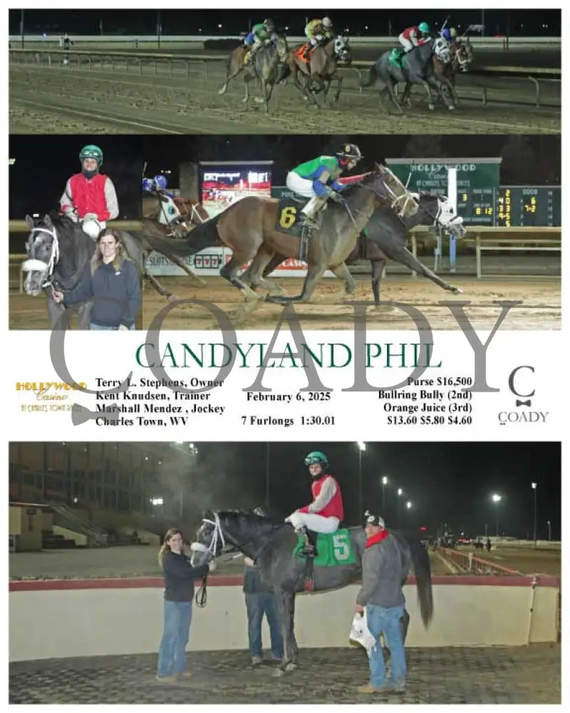 Candyland Phil - 02-06-25 R03 Ct Hollywood Casino At Charles Town Races