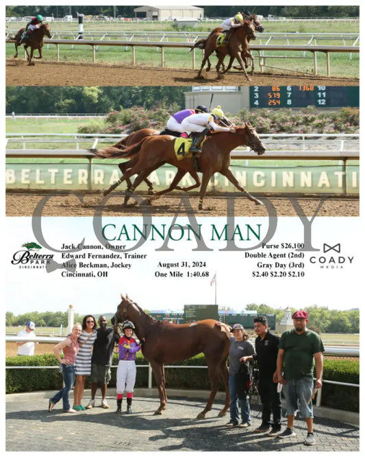 Cannon Man - 08-31-24 R07 Btp Belterra Park