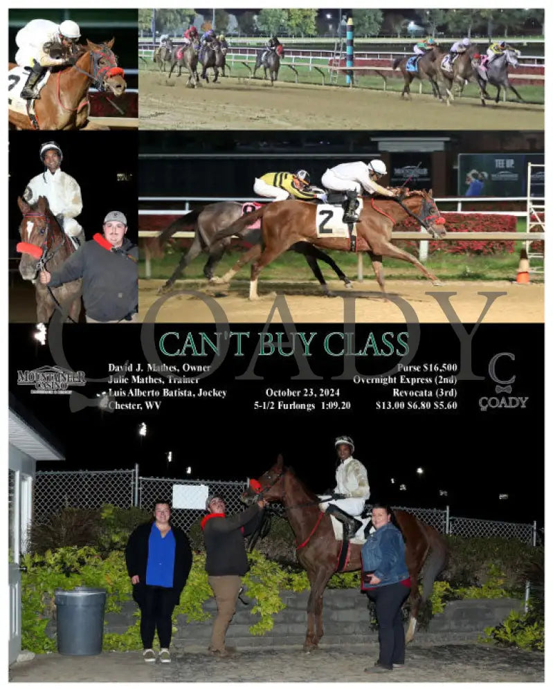 Can’t Buy Class - 10-23-24 R04 Mnr Mountaineer Park
