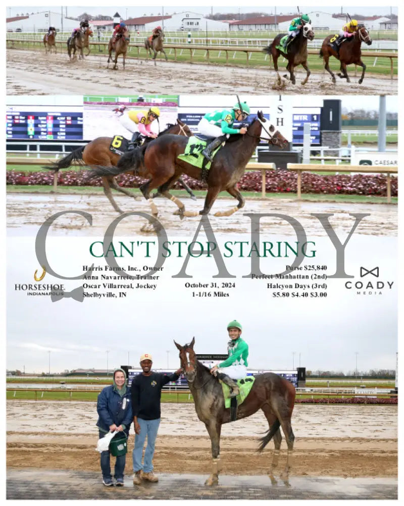 Can’t Stop Staring - 10-31-24 R01 Ind Indiana Grand