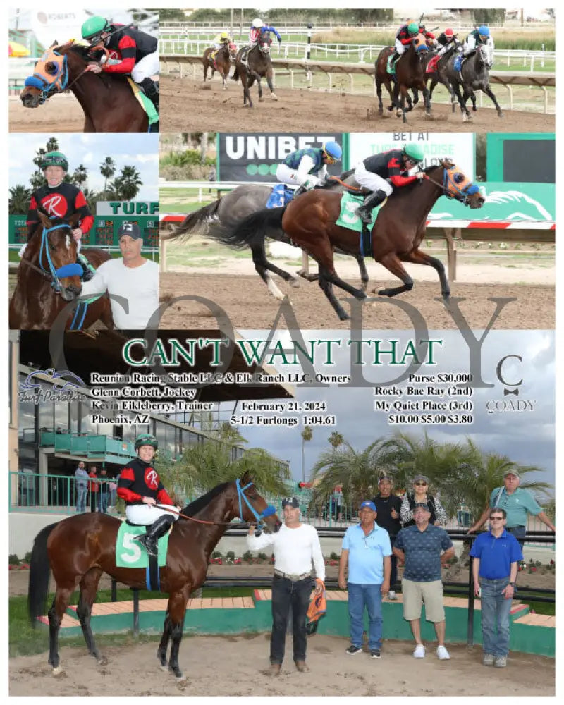 Can’t Want That - 02-21-24 R07 Tup Turf Paradise