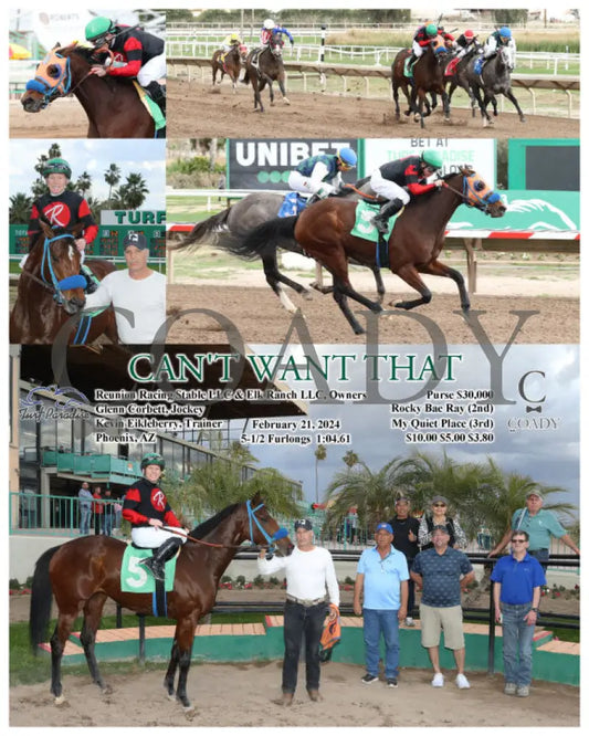 Can’t Want That - 02-21-24 R07 Tup Turf Paradise
