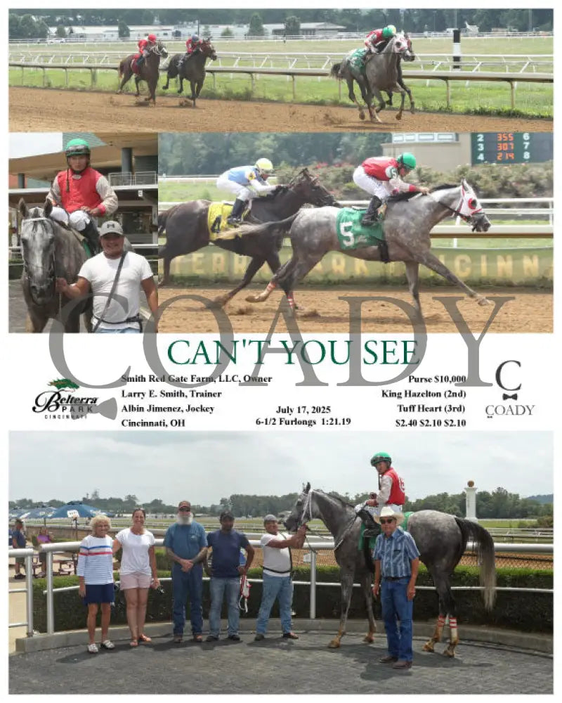 CAN’T YOU SEE - 071725 - Race 02 - BTP Indiana Grand