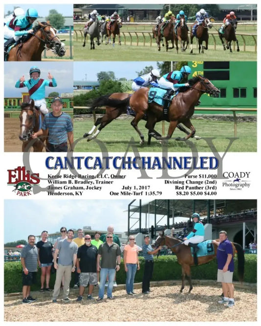 Cantcatchchanneled - 070117 Race 04 Elp Ellis Park