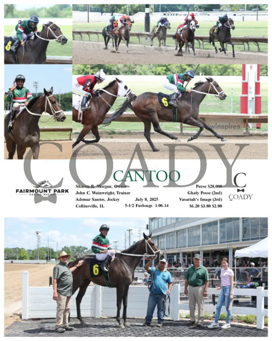 CANTOO - 07-08-25 - R03 - FP Fanduel Sportsbook Horse Racing