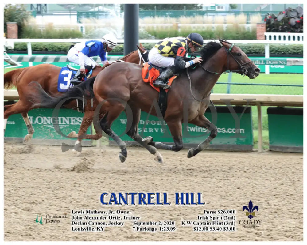 Cantrell Hill - 09-02-20 R03 Cd Action Churchill Downs