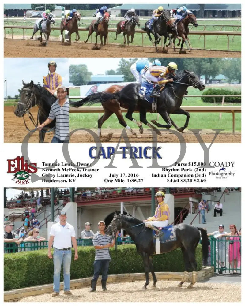 Cap Trick - 071716 Race 02 Elp Ellis Park
