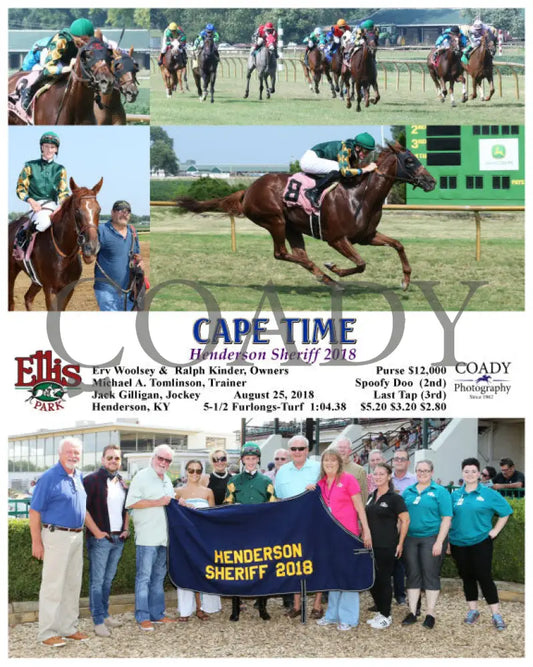 Cape Time - 082518 Race 06 Elp Group Ellis Park