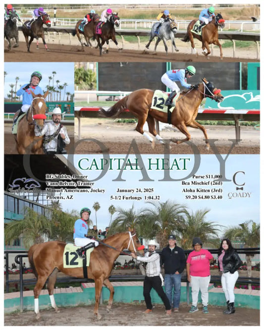 Capital Heat - 01-24-25 R09 Tup Turf Paradise