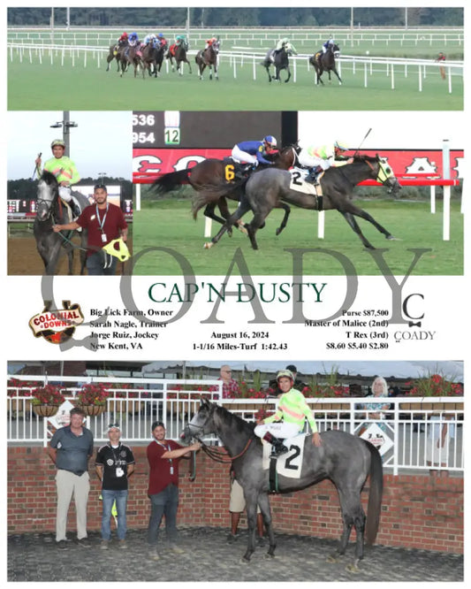 Cap’n Dusty - 08-16-24 R06 Cnl Colonial Downs