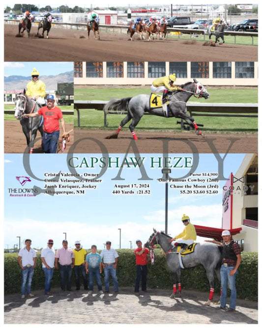 Capshaw Heze - 08-17-24 R08 Alb Downs At Albuquerque