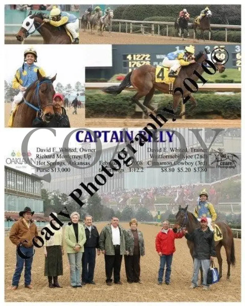 Captain Billy - 2 15 2008 Oaklawn Park