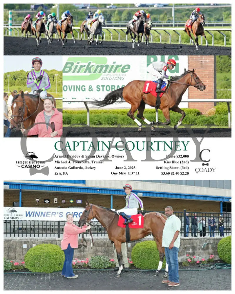 CAPTAIN COURTNEY - 06-02-25 - R07 - PID Presque Isle Downs
