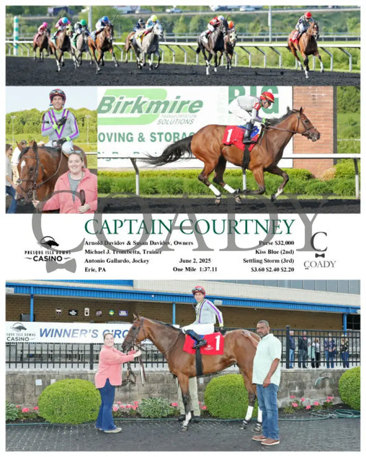 CAPTAIN COURTNEY - 06-02-25 - R07 - PID Presque Isle Downs