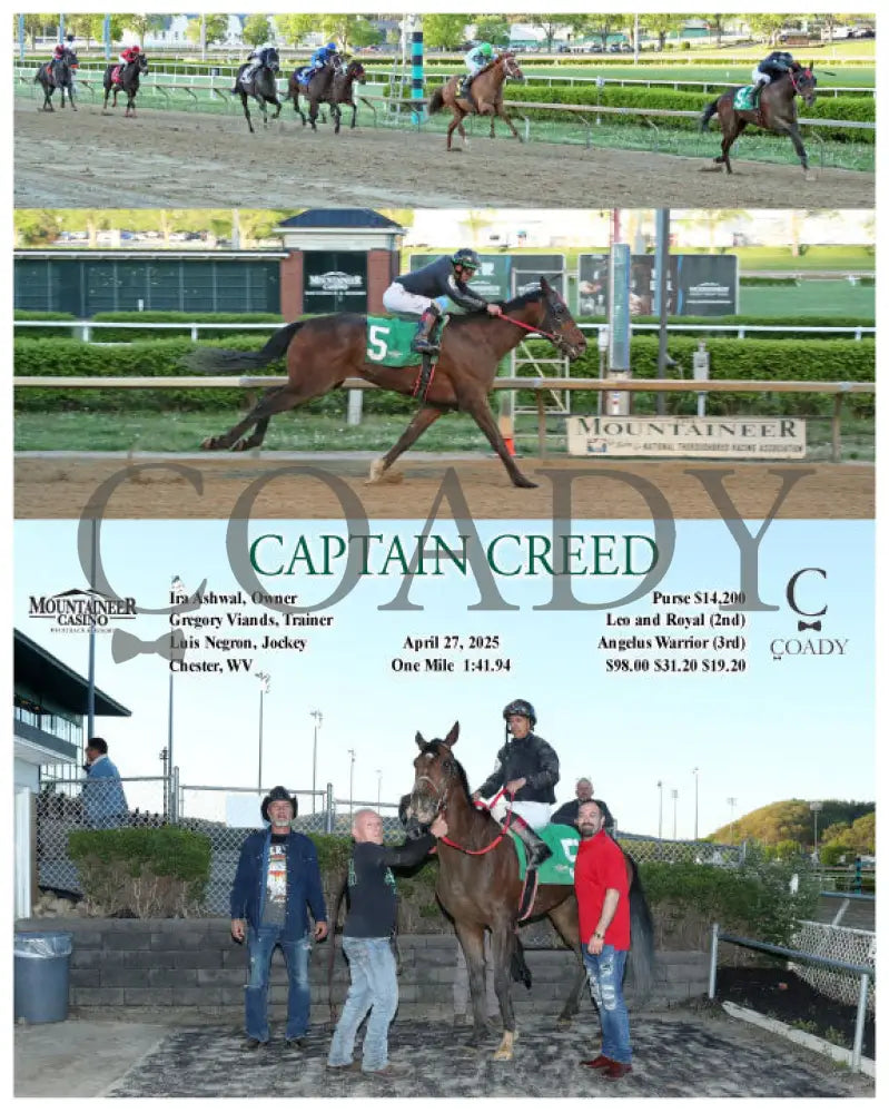 CAPTAIN CREED - 04-27-25 - R02 - MNR Mountaineer Park