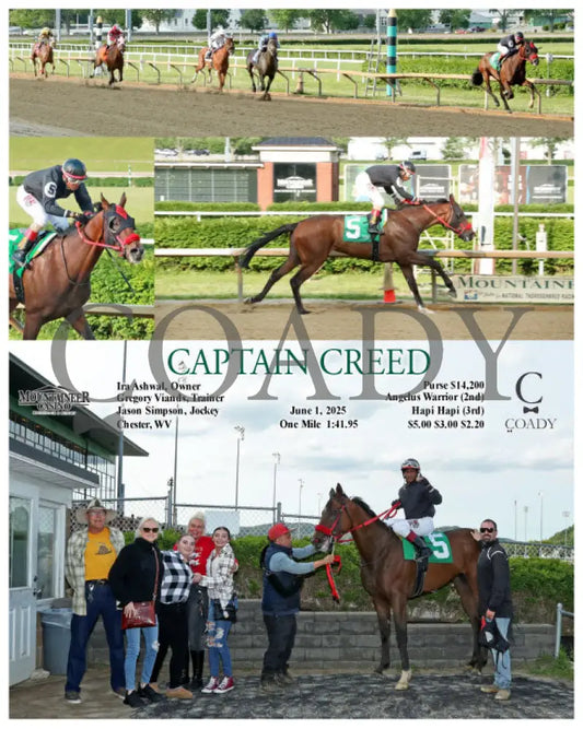 CAPTAIN CREED - 06-01-25 - R01 - MNR Mountaineer Park