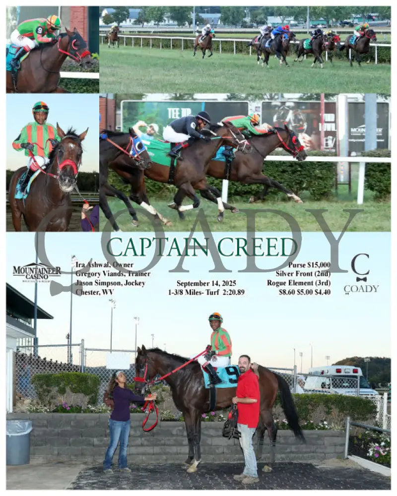 CAPTAIN CREED - 09-14-25 - R01 - MNR - Coady Media - Kurtis Coady Photography