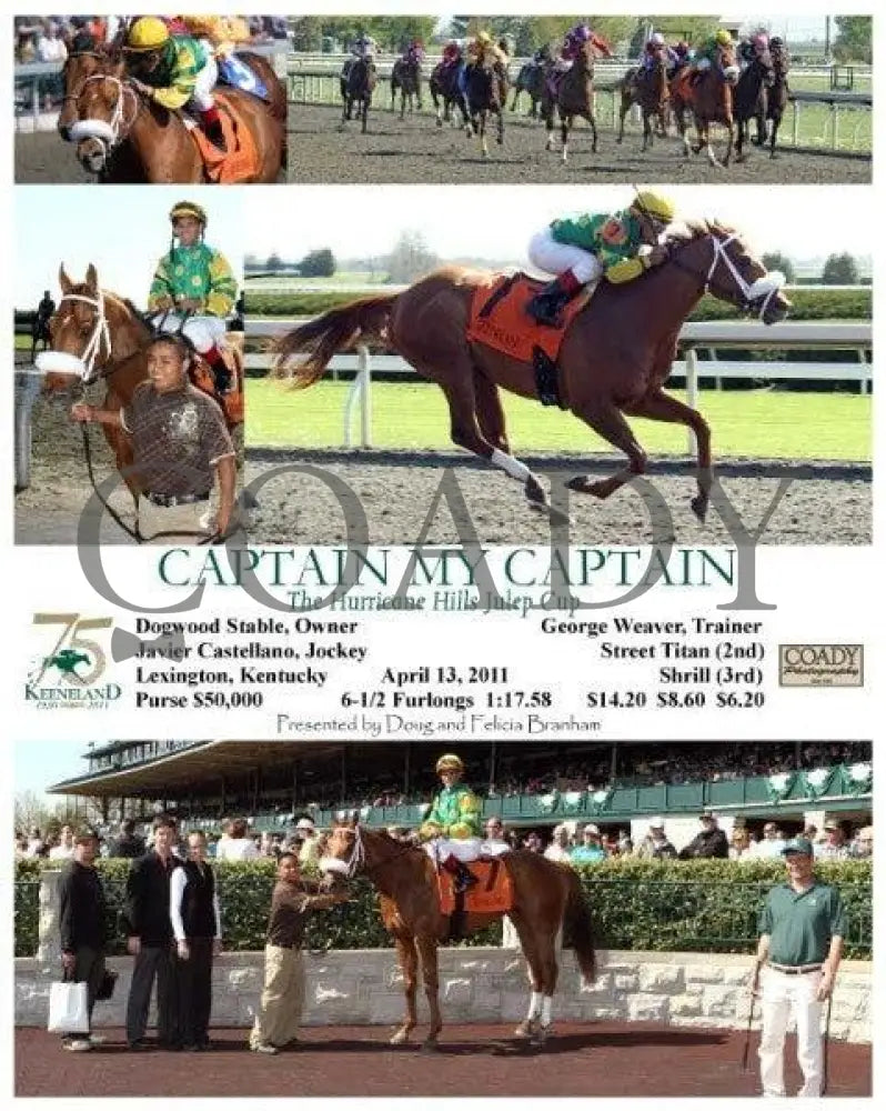 Captain My - The Hurricane Hills Julep Cup Keeneland