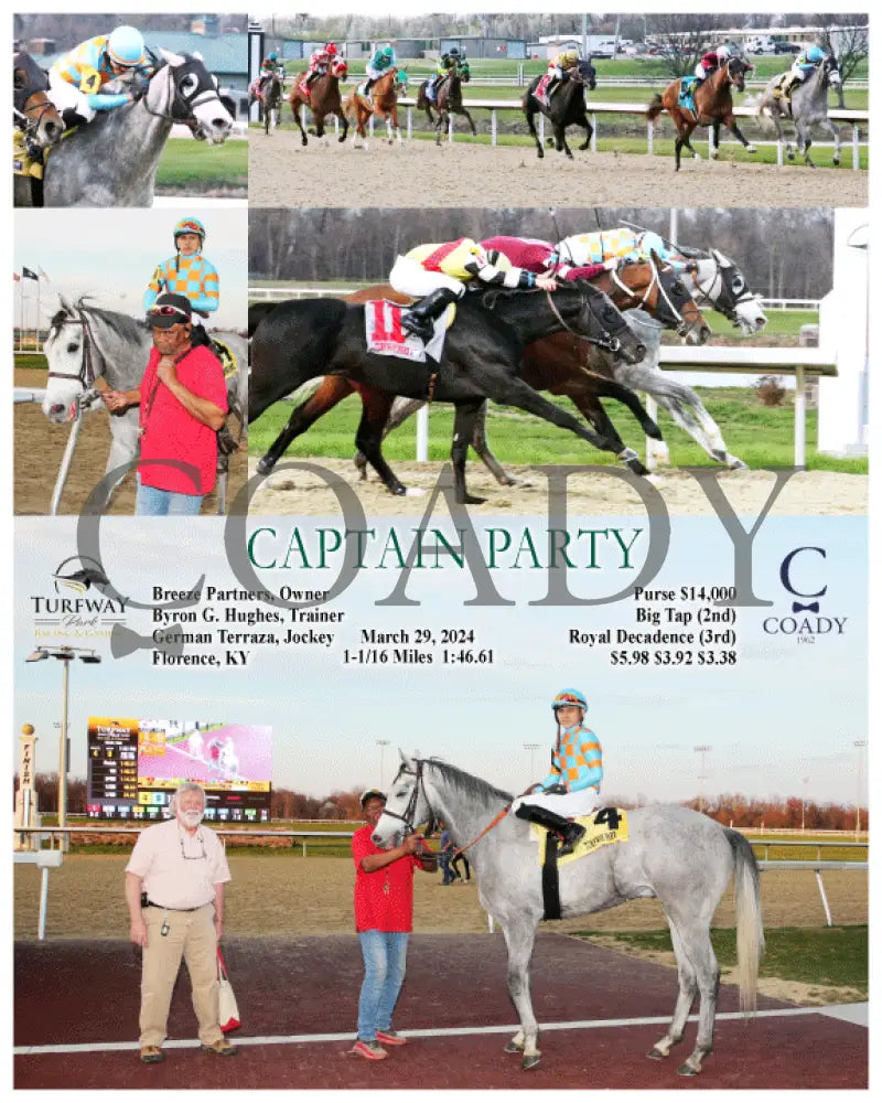 Captain Party - 03 - 29 - 24 R04 Tp Turfway Park