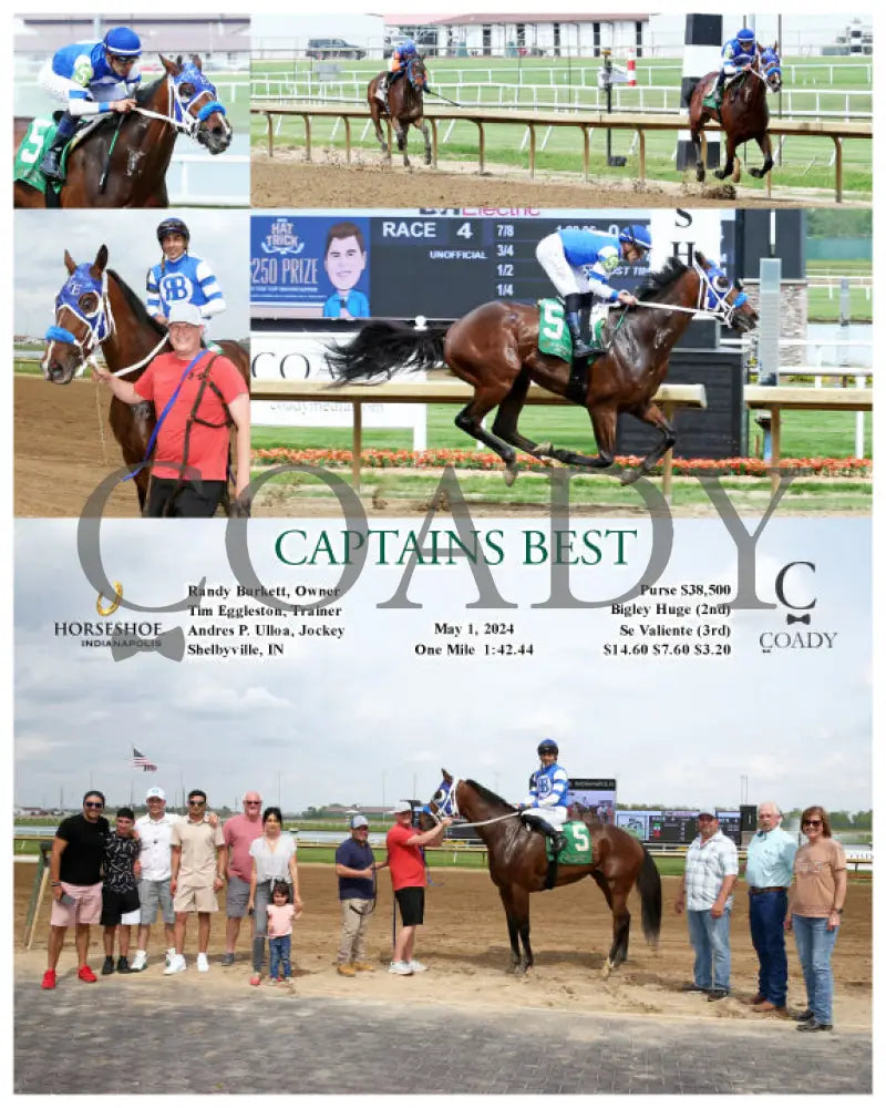 Captains Best - 05-01-24 R04 Ind Indiana Grand