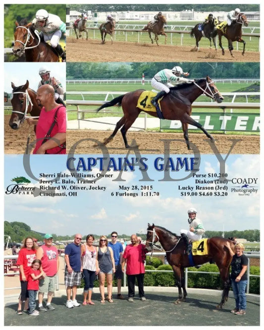 Captain’s Game - 052815 Race 06 Btp Belterra Park