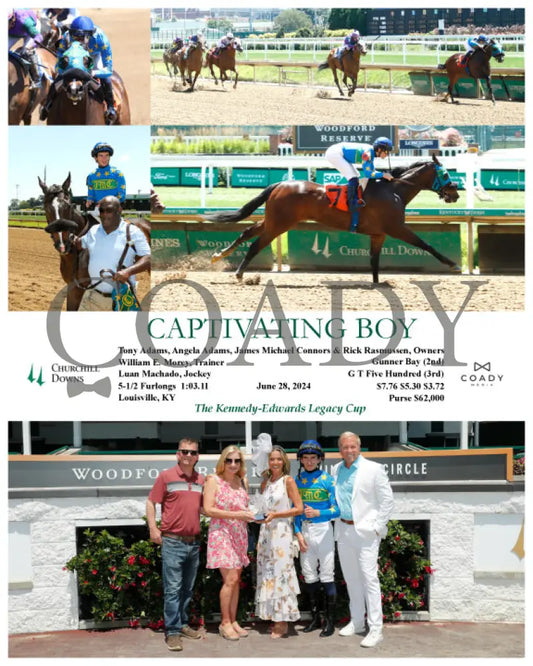 Captivating Boy - 062824 Race 01 Cd Group Churchill Downs