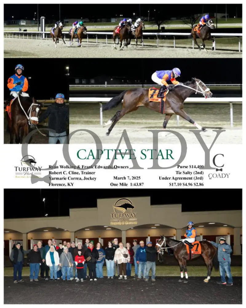 CAPTIVE STAR - 03-07-25 - R04 - TP Turfway Park