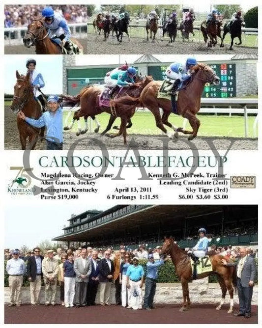 Cardsontablefaceup - 041311 Race 02 Keeneland