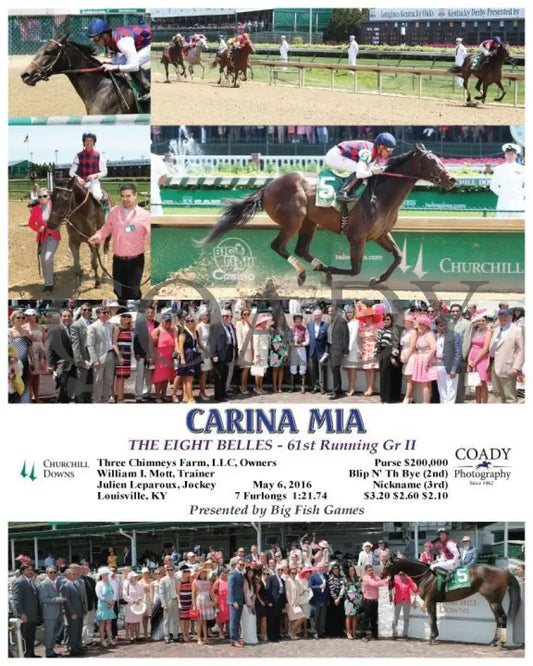 Carina Mia - 050616 Race 07 Cd Churchill Downs