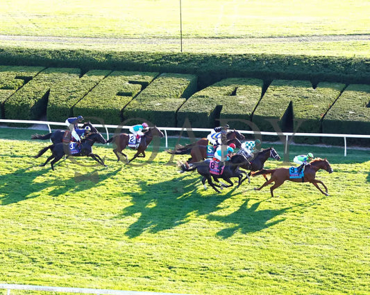 Carl Spackler - 100524 Race 10 Kee The Coolmore Turf Mile G1 Aerial Start 02 Keeneland